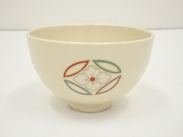 道具 ] - 道具 加藤昌山造 色絵七宝花菱茶碗ネットショップ圭 netshop